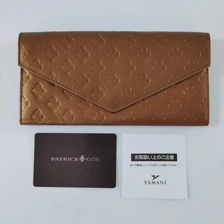 新品 PATRICK COX 長財布 ゴールド レディース 財布
