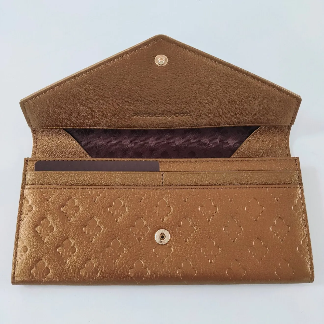 新品 PATRICK COX 長財布 ゴールド レディース 財布