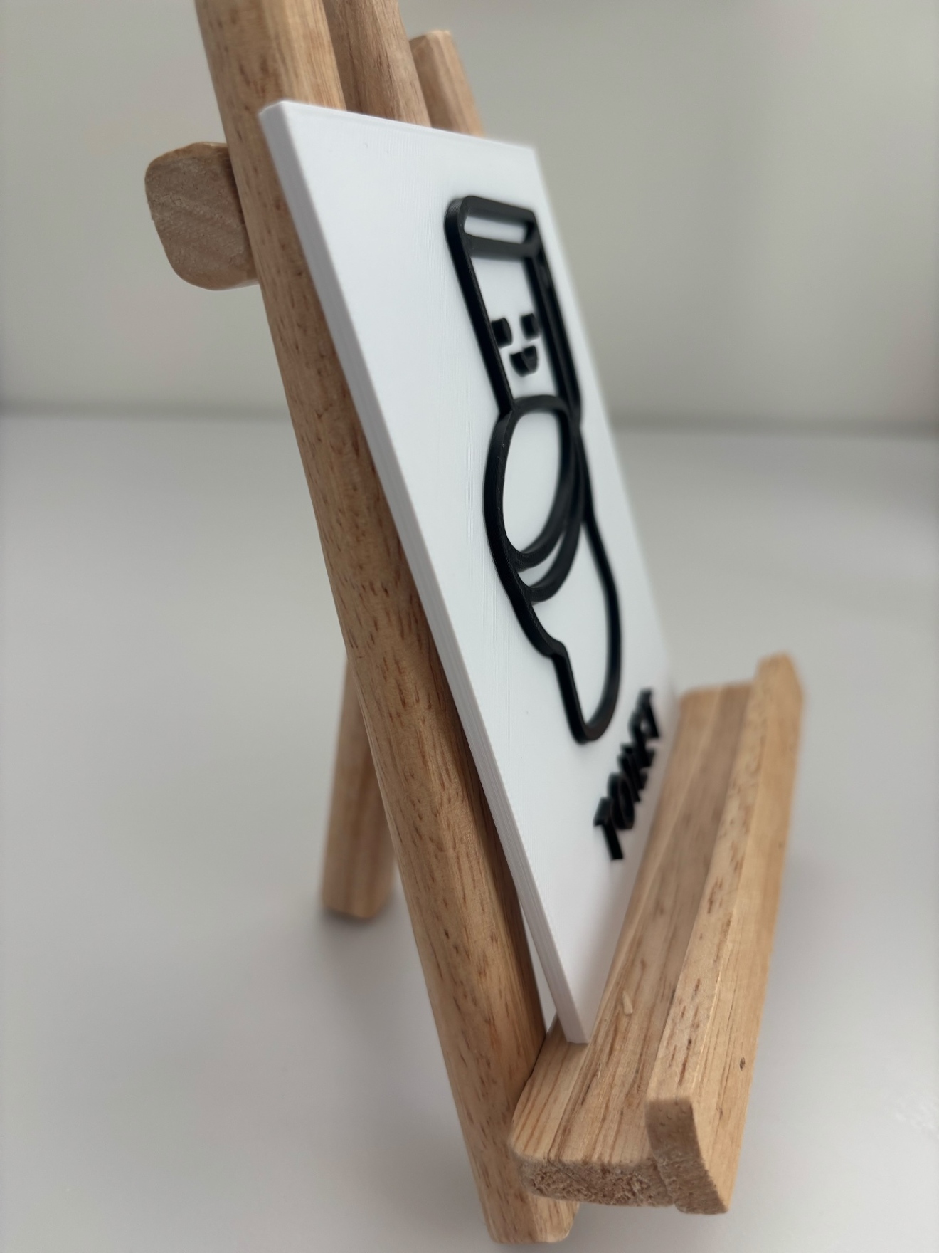 トイレピクトサイン｜かわいいスマイルデザイン｜立体インテリアサイン