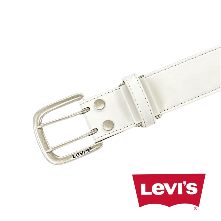 【Levi's】40mm ダブルピンベルト 6911 ホワイト