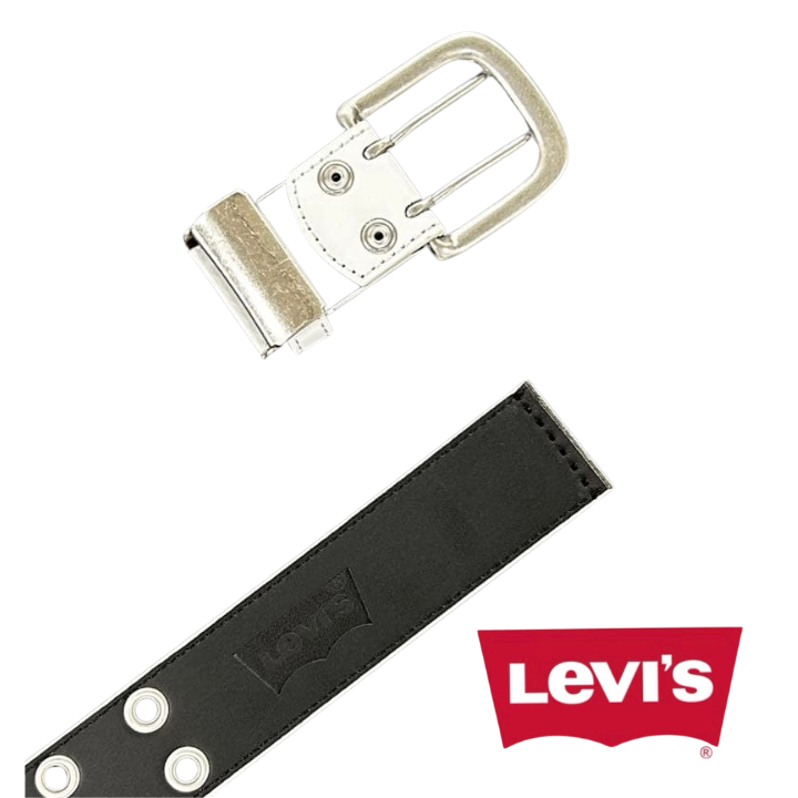 【Levi's】40mm ダブルピンベルト 6911 ホワイト