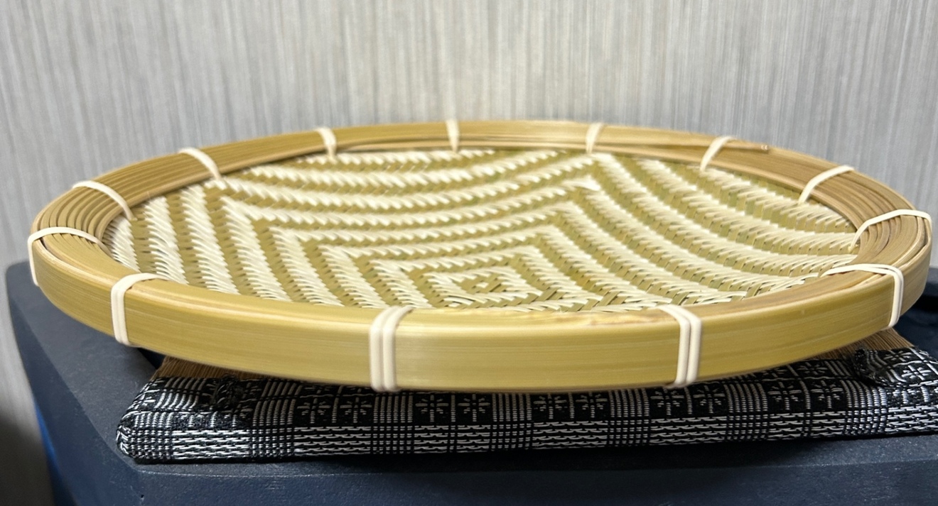 竹ザル 25㎝ 国産 真竹【希少生産の日本製竹ザル】ざる 