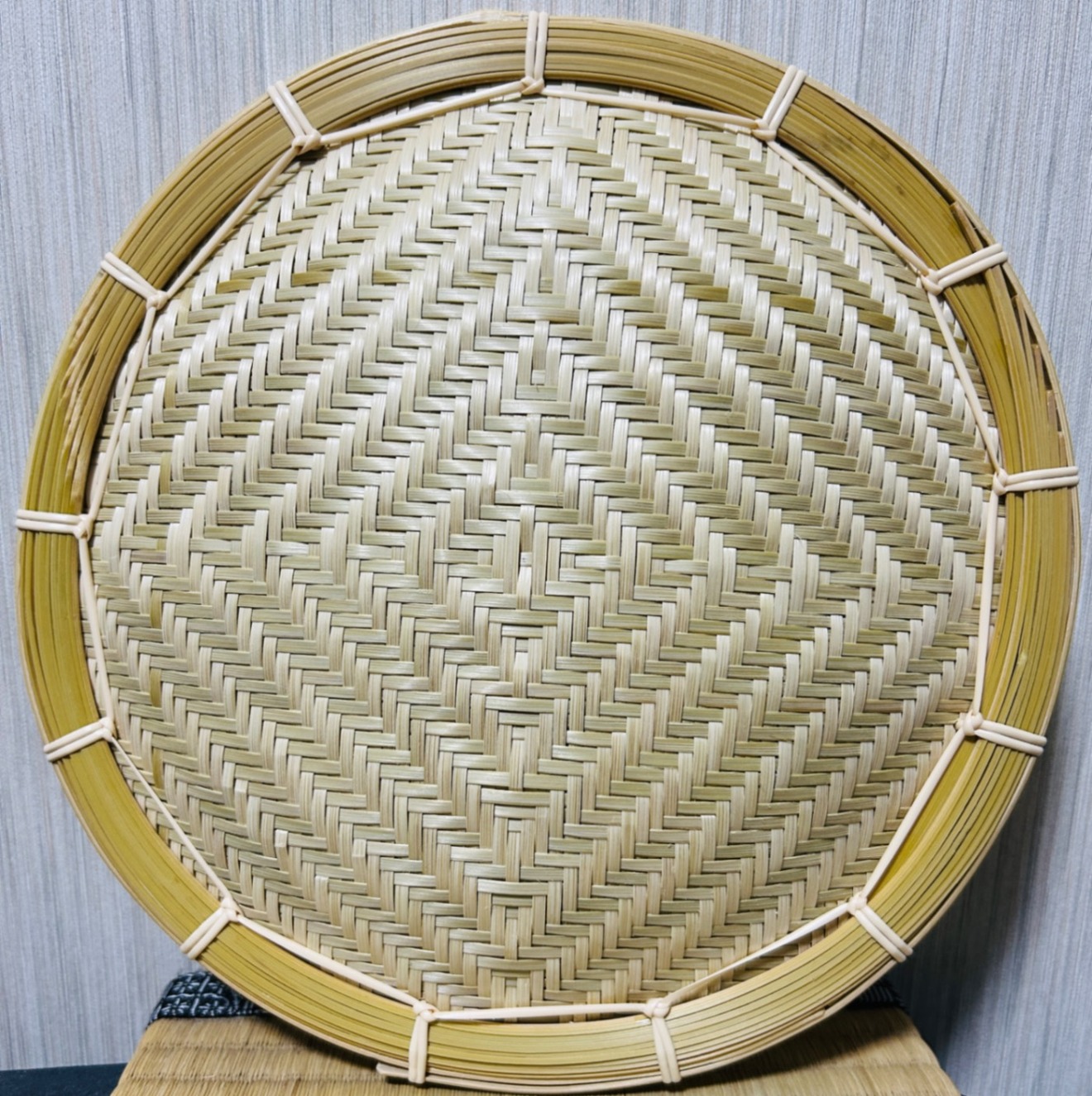 竹ザル 25㎝ 国産 真竹【希少生産の日本製竹ザル】ざる 