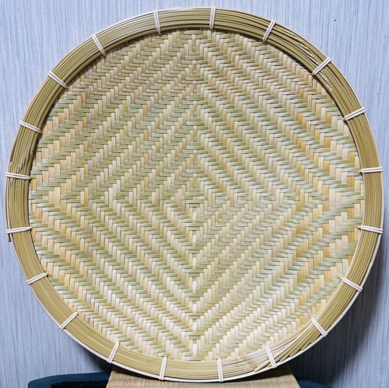 竹ザル 40㎝ 国産 真竹【希少生産の日本製竹ザル】ざる
