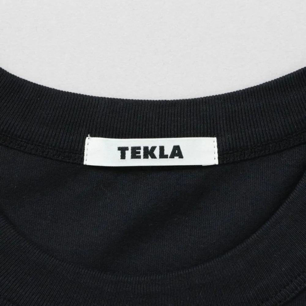 EKLA テクラ LTSH-BLA 長袖 Tシャツ Mサイズ ブラック 黒 オーガニックコットン 