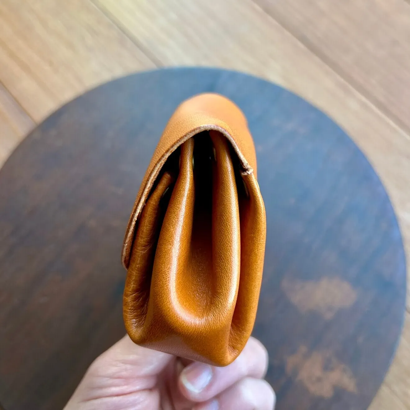 〜本革カシメお財布　小物入れ〜
