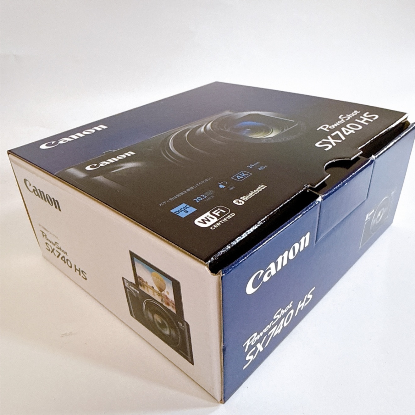【業者仕入れの新品】キャノン　PowerShot　SX740HS　シルバー　