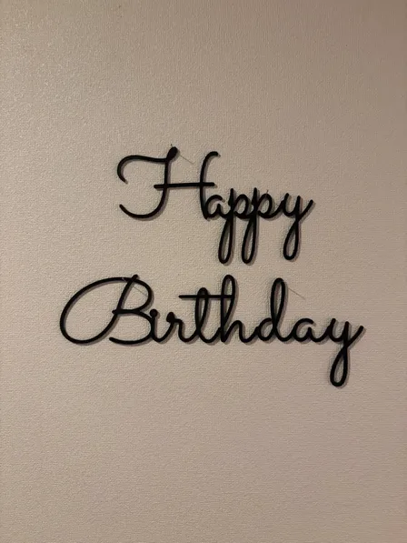【Happy Birthday】 ハッピーバースデー　誕生日　ウォールアート　壁　飾り　フォト