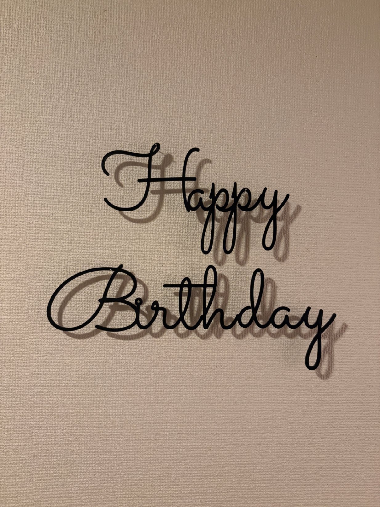 【Happy Birthday】 ハッピーバースデー　誕生日　ウォールアート　壁　飾り　フォト