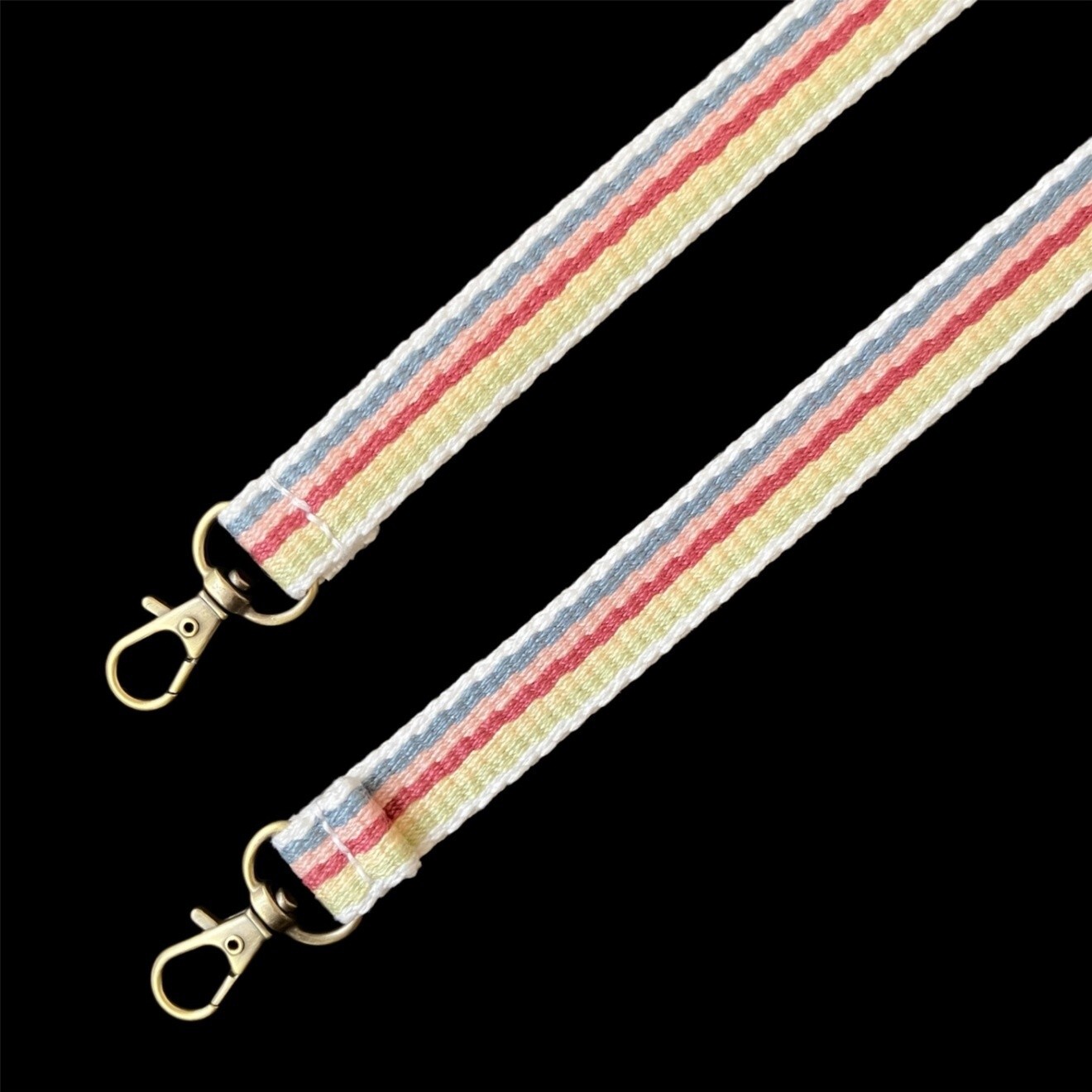 【5つの力】カラー　名札ネックストラップ（パステルカラー）