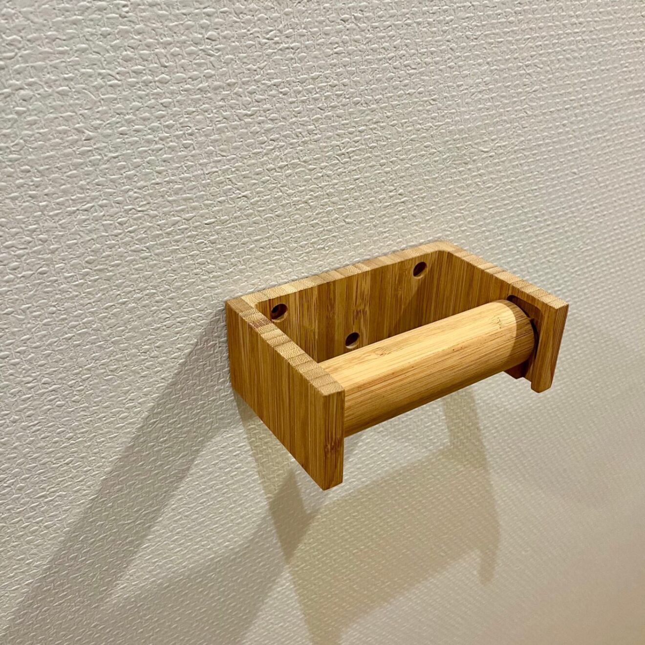 【ペーパーホルダー】竹製｜サニタリー＆トイレアクセサリー［takeco / タケコ］