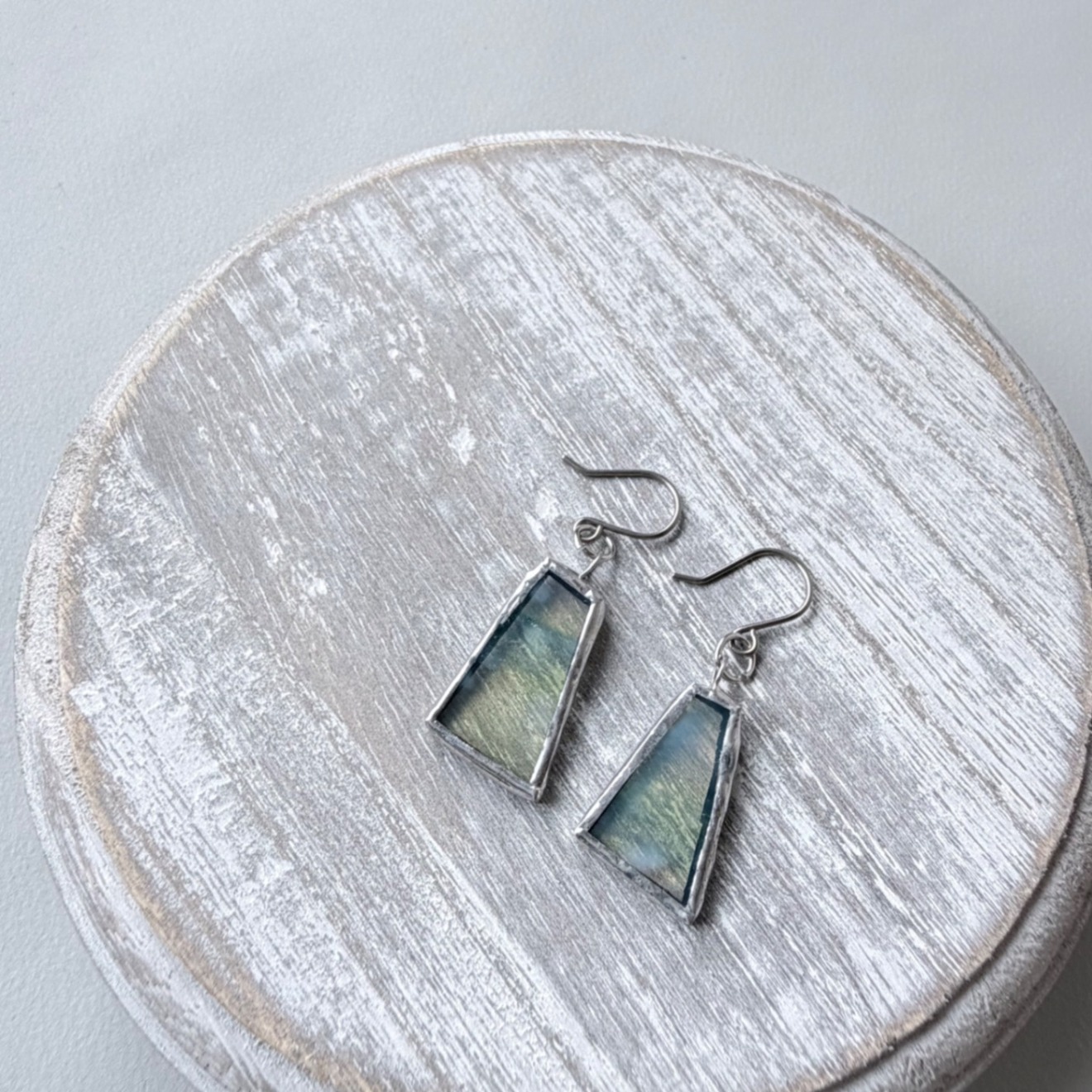 Mist｜ステンドグラスピアス
【ハンドメイド】
