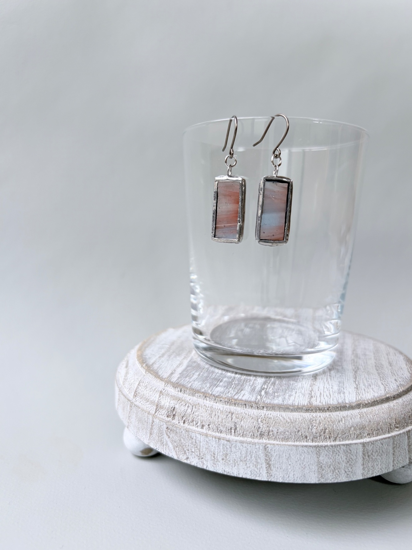 Drift｜ステンドグラスピアス
【ハンドメイド】