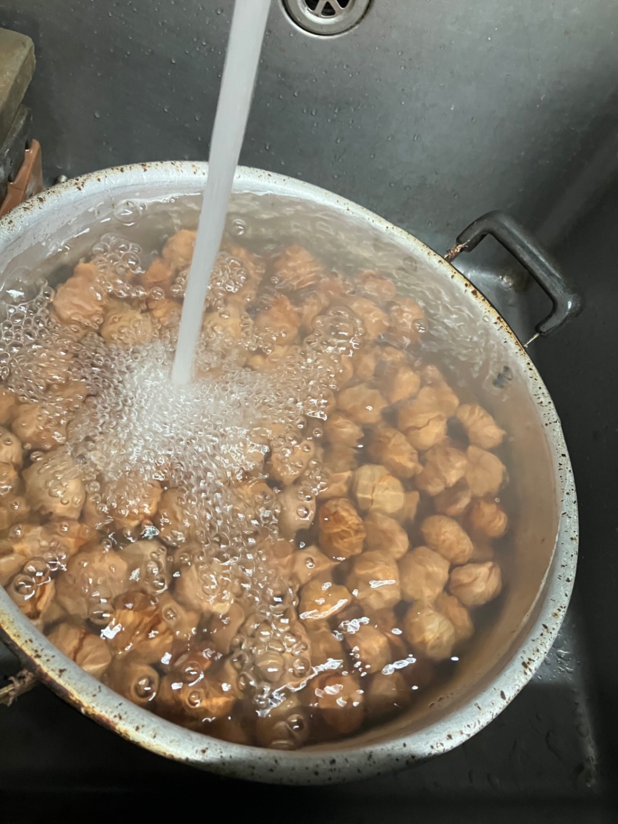 秋の味覚　自家製栗渋皮煮