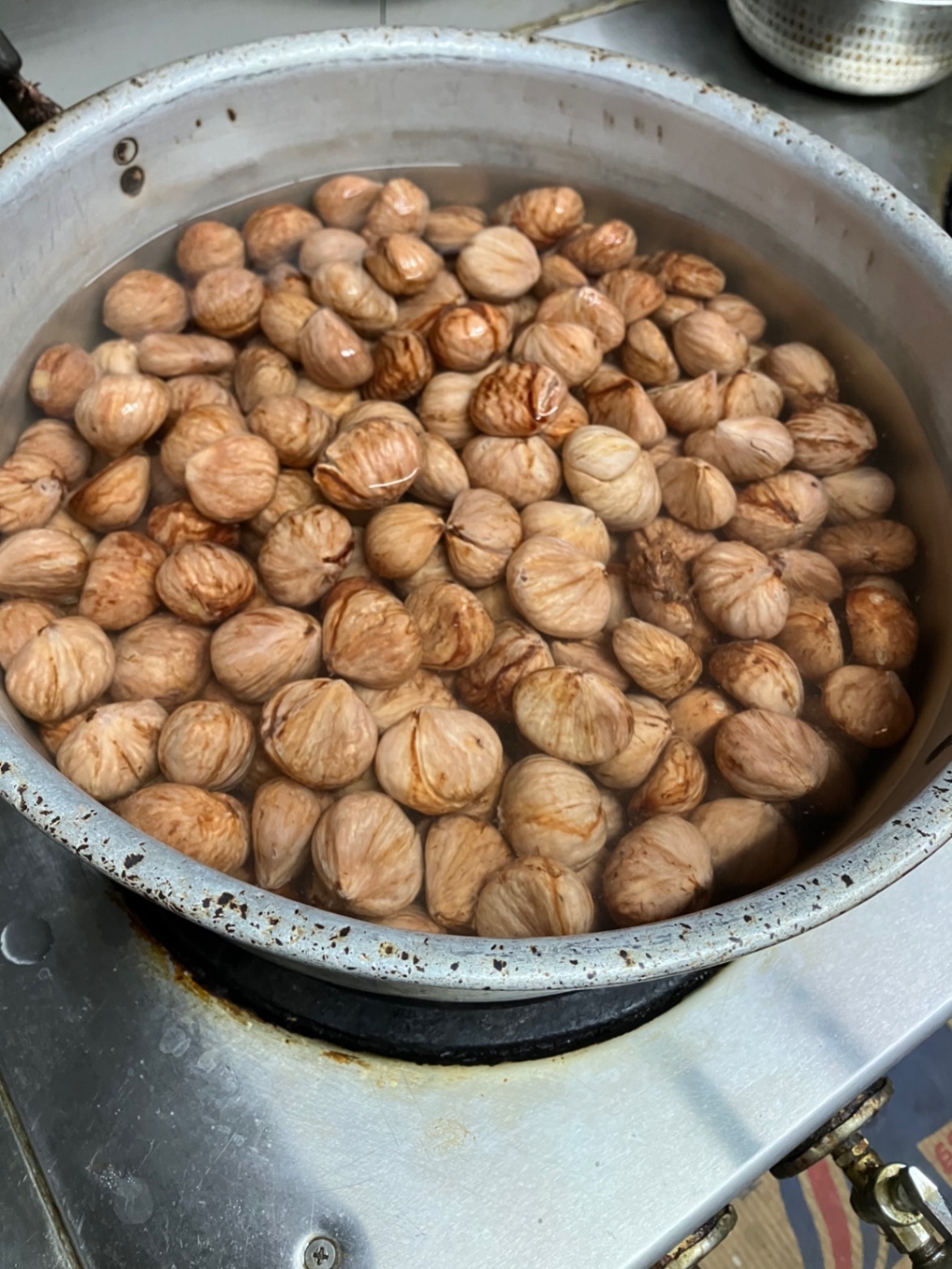 秋の味覚　自家製栗渋皮煮