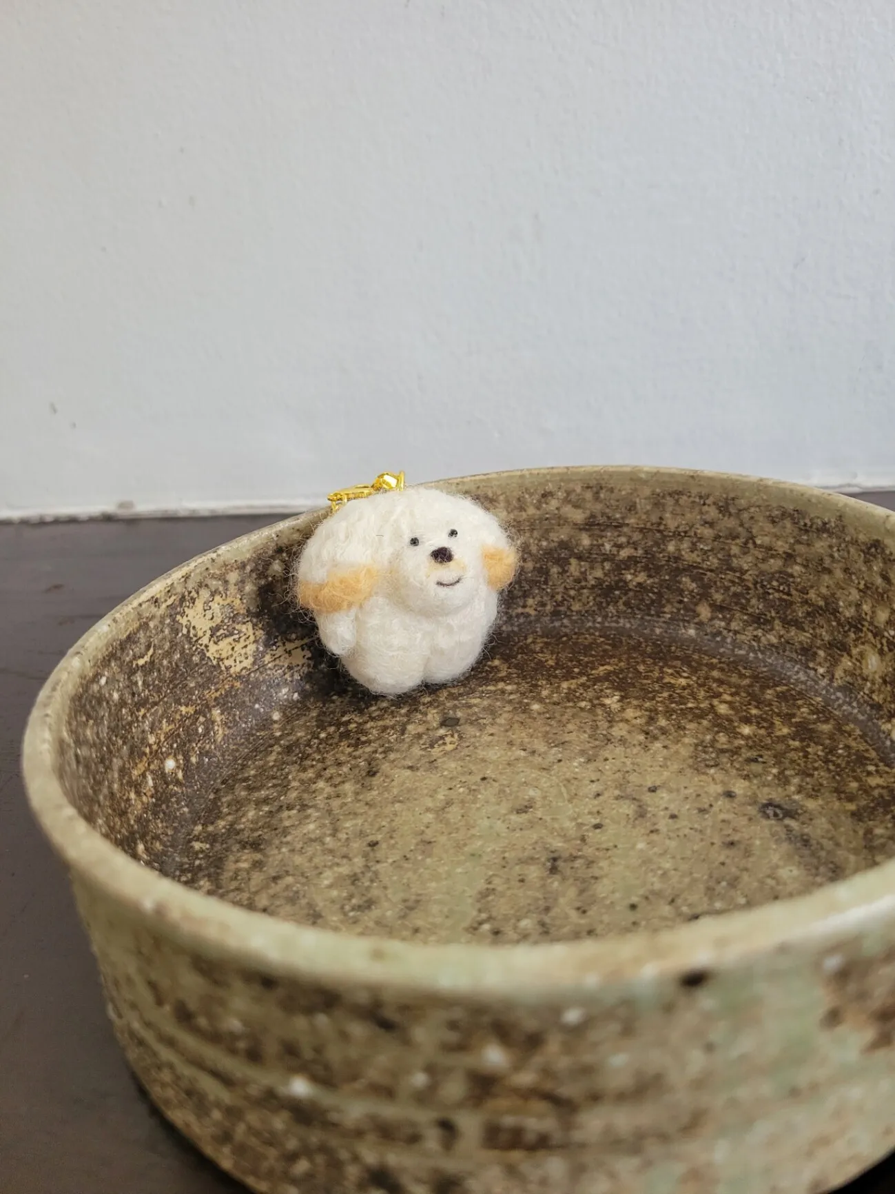 【ハンドメイド】白まめちび
