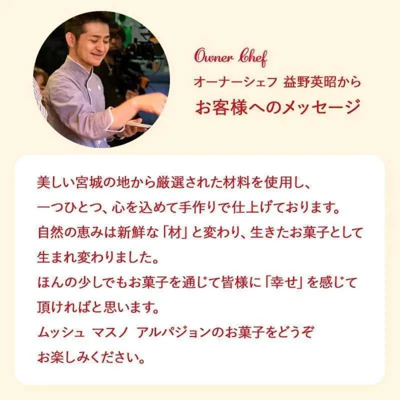 ムッシュマスノ 益野製菓 ふじりんごとスイートポテトのアップルポテト 冷凍スイーツ ギフト 洋菓子