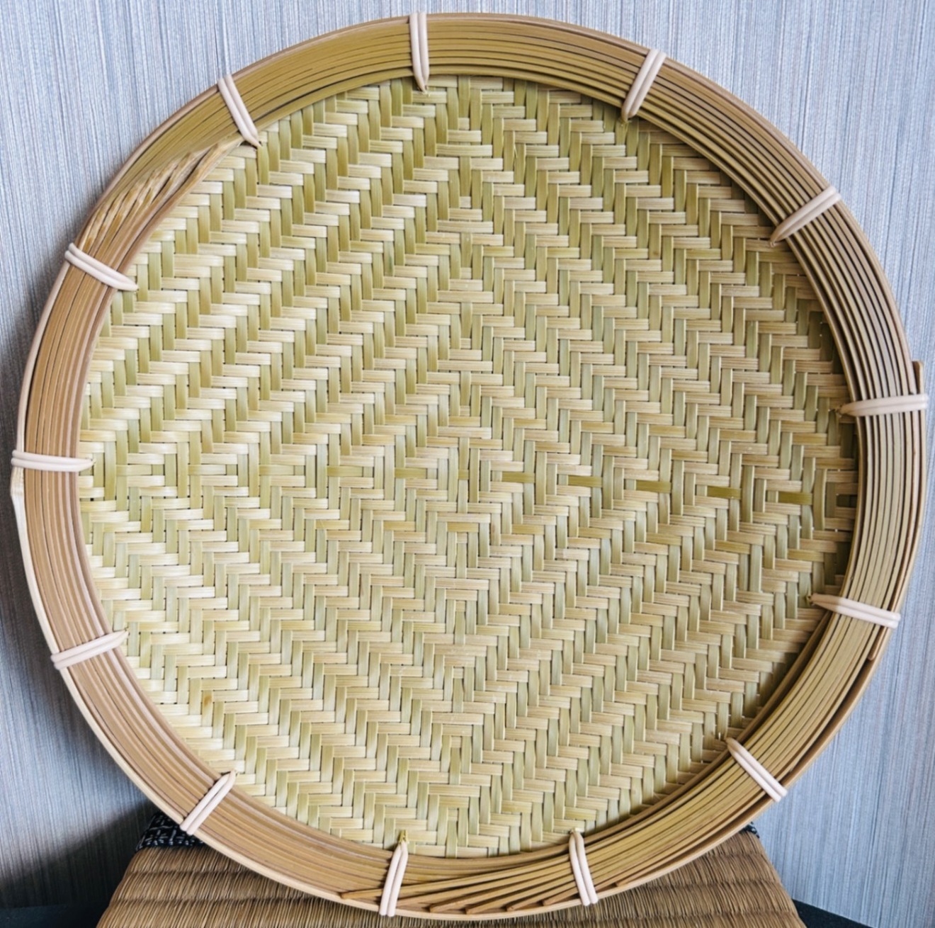 竹ザル 25㎝ 国産 真竹【希少生産の日本製竹ザル】ざる