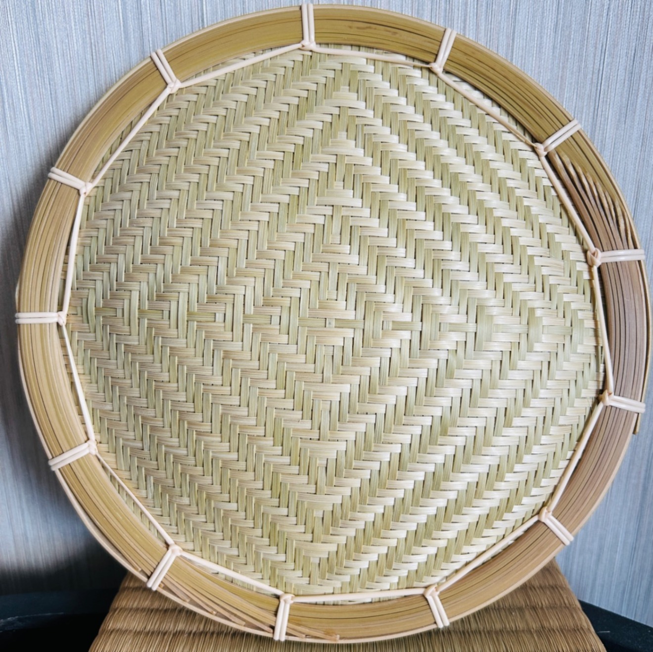 竹ザル 25㎝ 国産 真竹【希少生産の日本製竹ザル】ざる