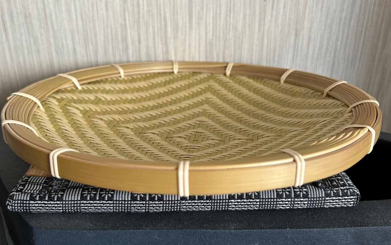 竹ザル 25㎝ 国産 真竹【希少生産の日本製竹ザル】ざる