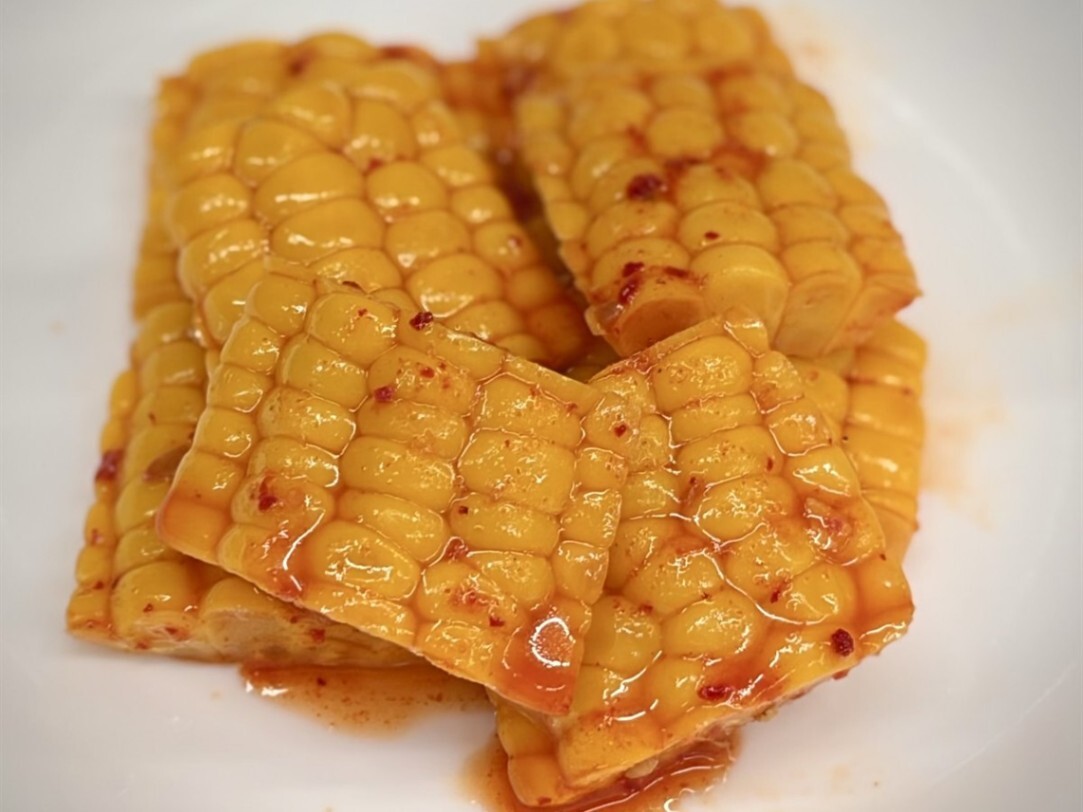 【梅田オフィス受け取り・送料なし】無添加とうもろこしキムチ（嶽きみ・150g）