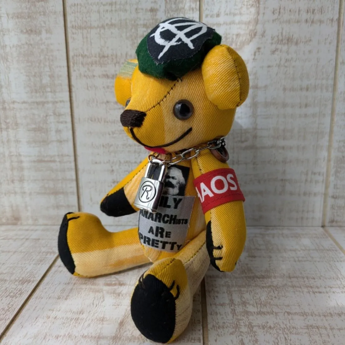 ANARCHY BEAR Jr（イエロー）（１８ｃｍ）