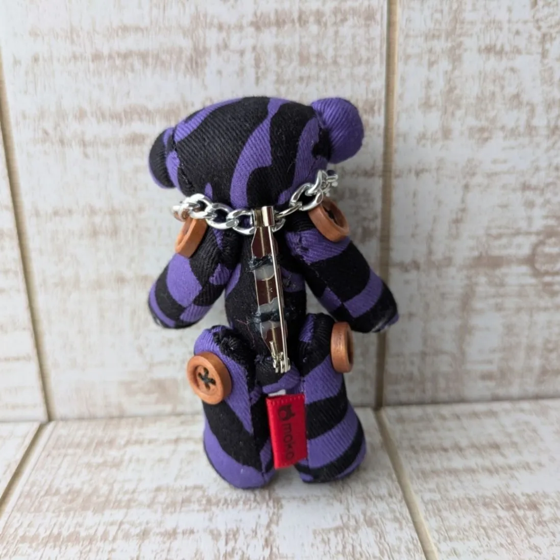 【ハロウィン】デビルベアブローチ（１０ｃｍ）