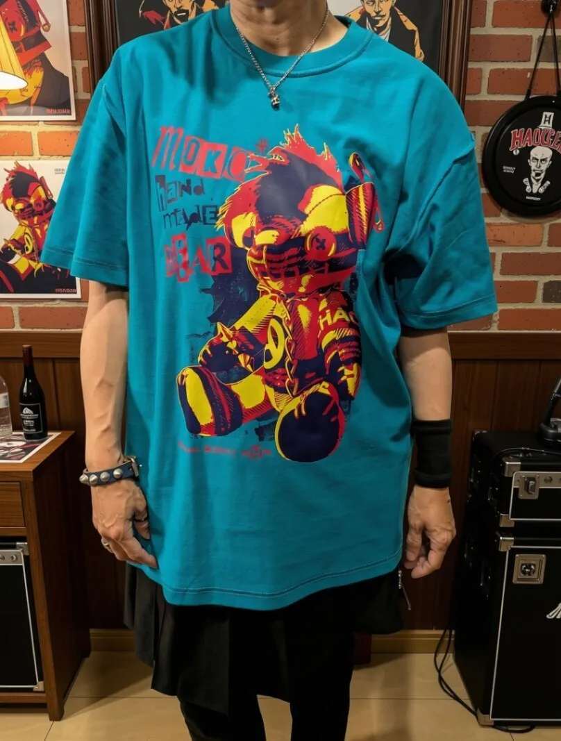 【1点限り】30周年記念Tシャツ／ターコイズブルー L