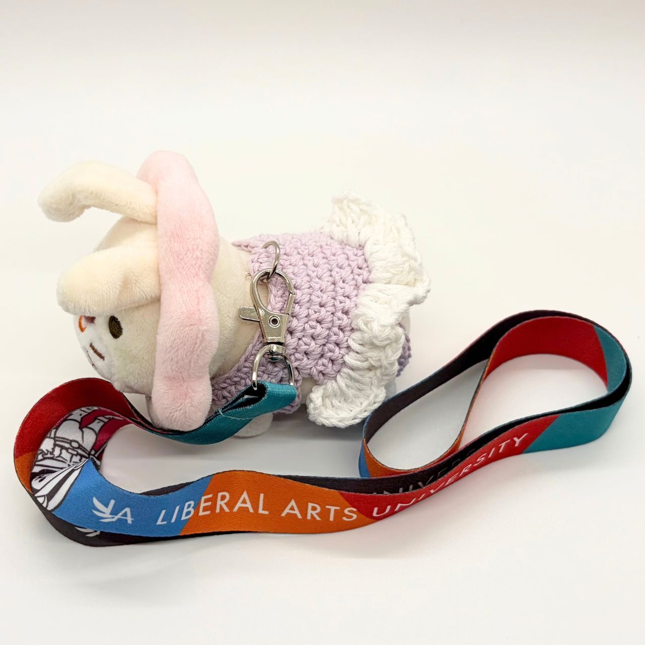 【ハンドメイド】ミニらいおんワンピ（パープル）