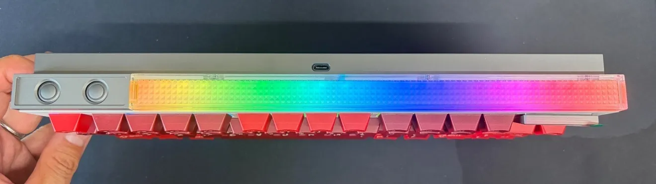 EPOMAKER GLOW75 Creamy Jade RGB液晶 アルミ 白