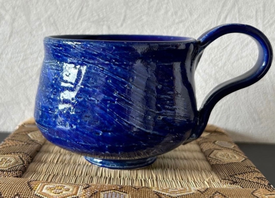 ⑩ コーヒーカップ(瑠璃) 器 和食器 陶器