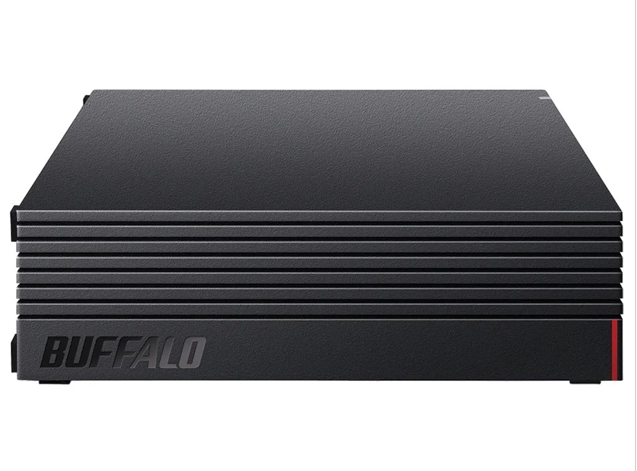 バッファロー 外付けHDD 4TB HD-EDS4.0U3-BA｜ファンレス・防振の静音設計