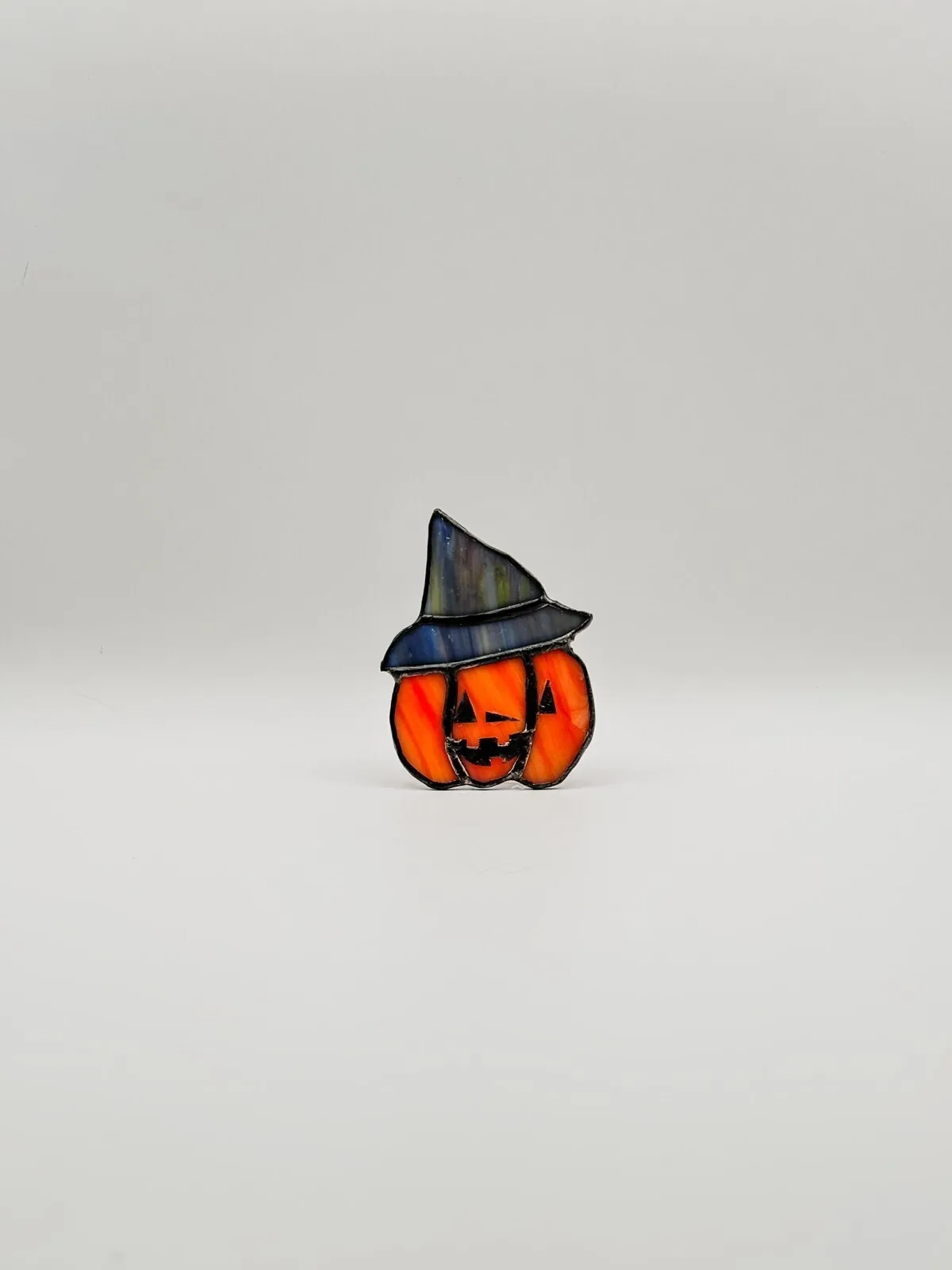 ステンドグラスのハロウィンオブジェ｜おばけとジャックオーランタン