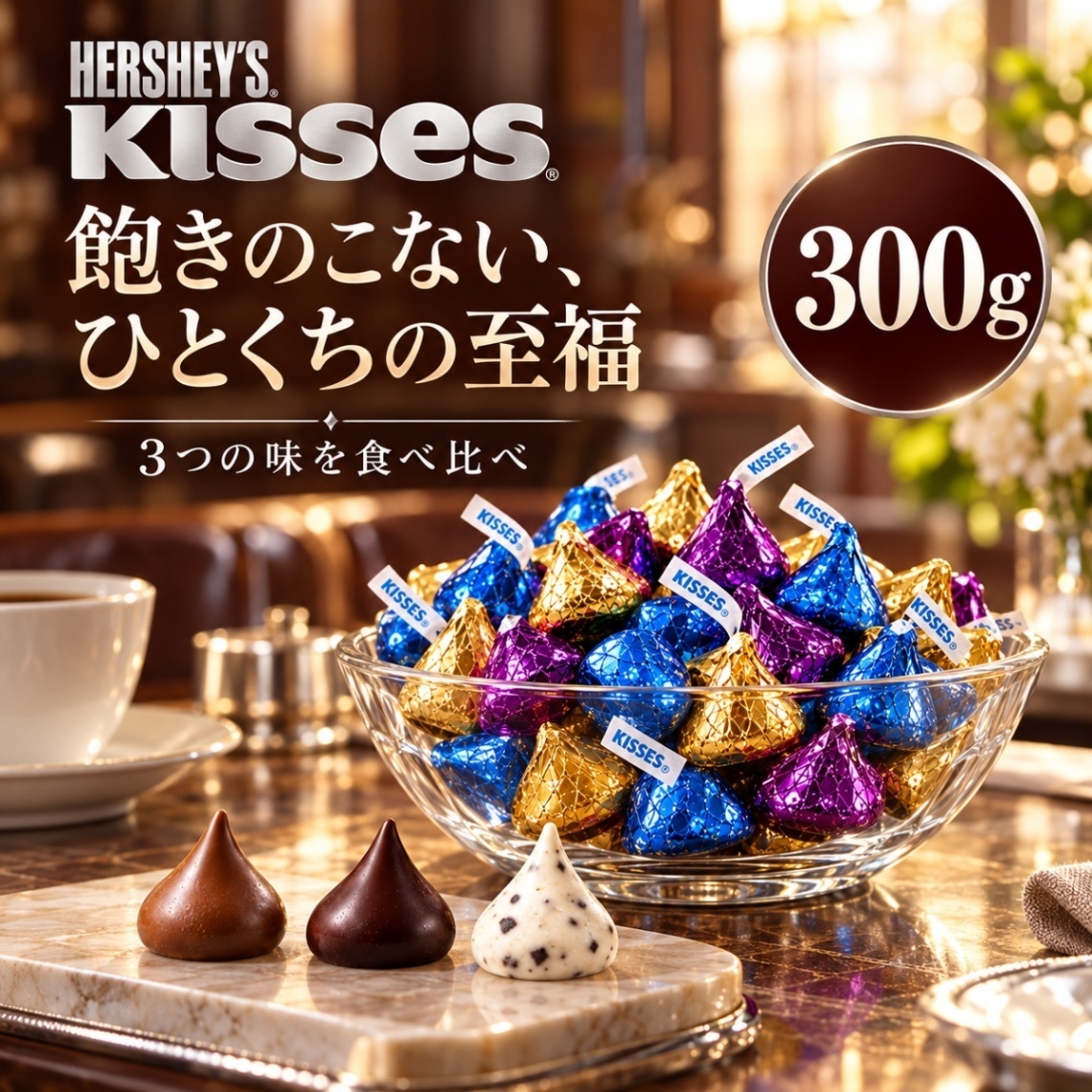 ハーシー キスチョコ 3種アソート 150g～900g 選べる キスチョコレート ハーシーズ チョコ