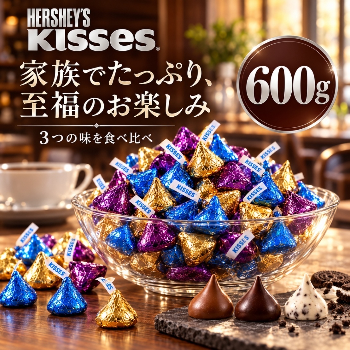 ハーシー キスチョコ 3種アソート 150g～900g 選べる キスチョコレート ハーシーズ チョコ