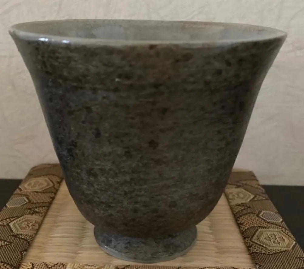 コーヒーカップ(黒蛍) 器 和食器 陶器 受賞作家 手作り 一点物 ⑪