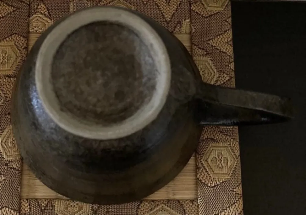 コーヒーカップ(黒蛍) 器 和食器 陶器 受賞作家 手作り 一点物 ⑪