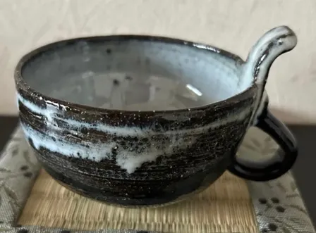 コーヒーカップ(白萩) 器 和食器 陶器 受賞作家 手作り 一点物 ②