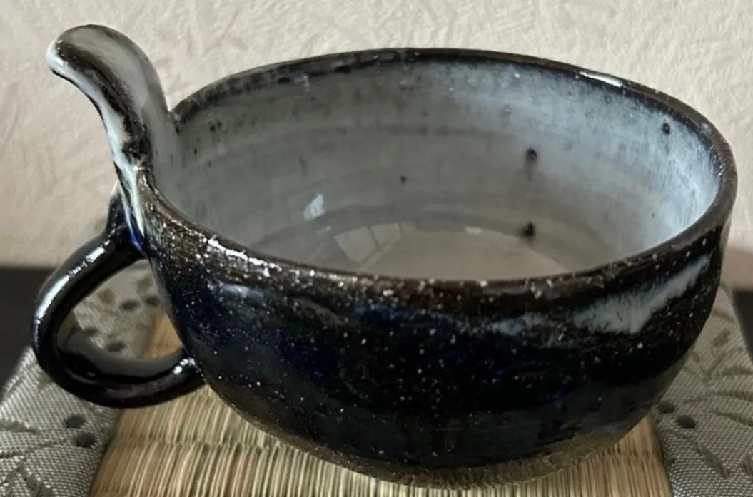 コーヒーカップ(白萩) 器 和食器 陶器 受賞作家 手作り 一点物 ②