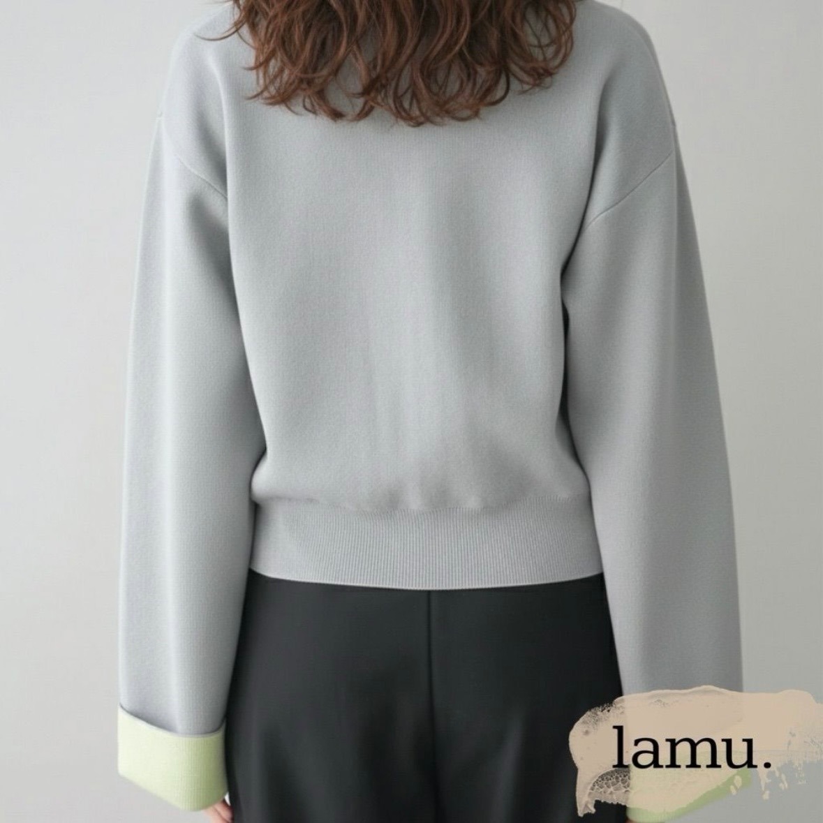 稼祭🔥DoubleFaceColor AccentCardigan|ダブルフェイスニットカーディガン