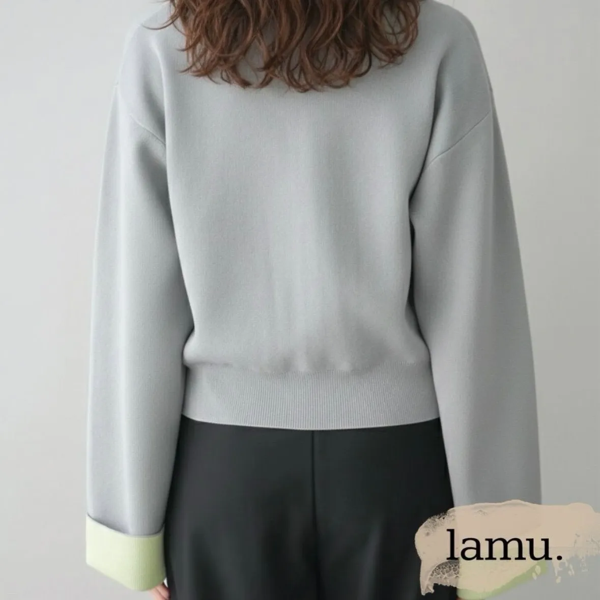 稼祭🔥DoubleFaceColor AccentCardigan|ダブルフェイスニットカーディガン