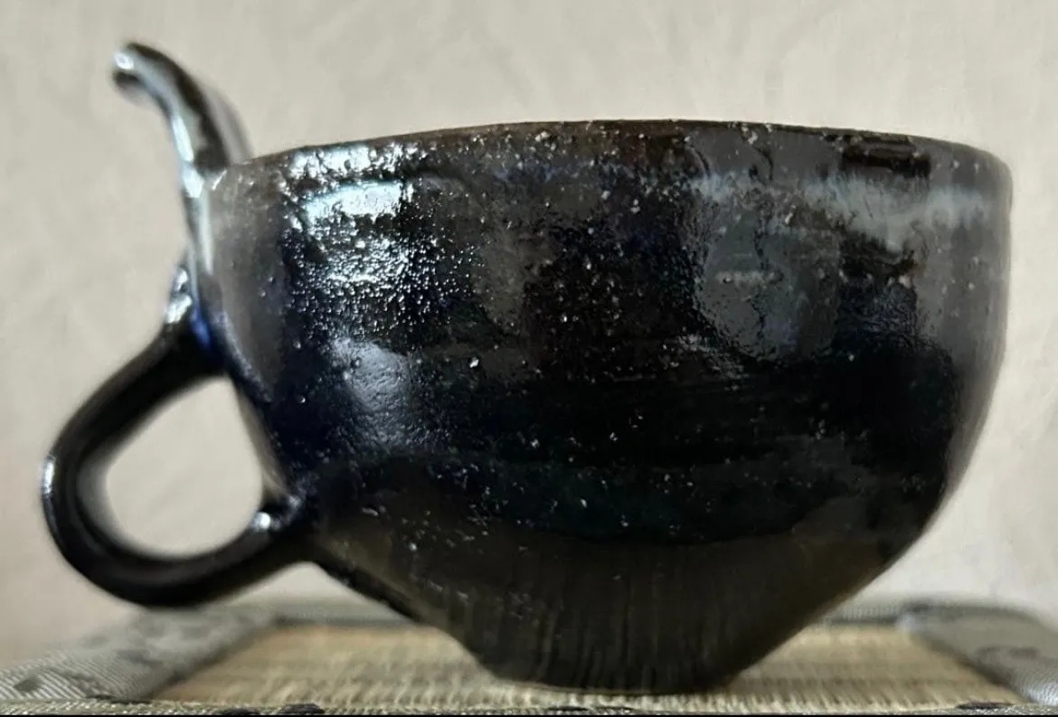 コーヒーカップ(白萩) 器 和食器 陶器 受賞作家 手作り 一点物 ②