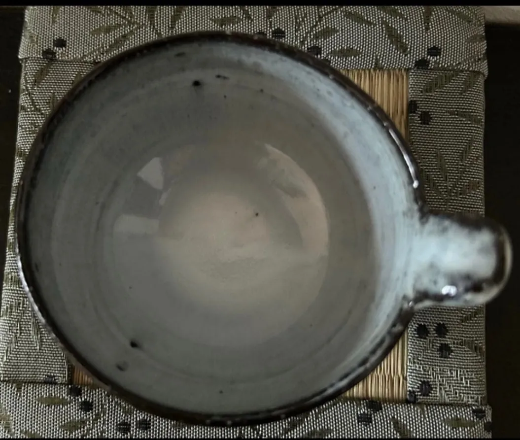 コーヒーカップ(白萩) 器 和食器 陶器 受賞作家 手作り 一点物 ②