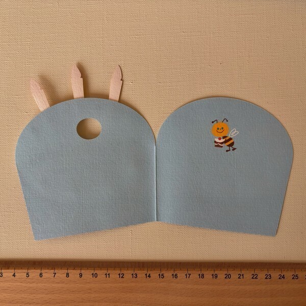 【バースデーカード】バースデイケーキ・イエロー