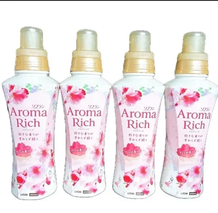 ソフラン アロマリッチ さくらの香り 柔軟剤 400ml 4個セット LION ライオン 限定