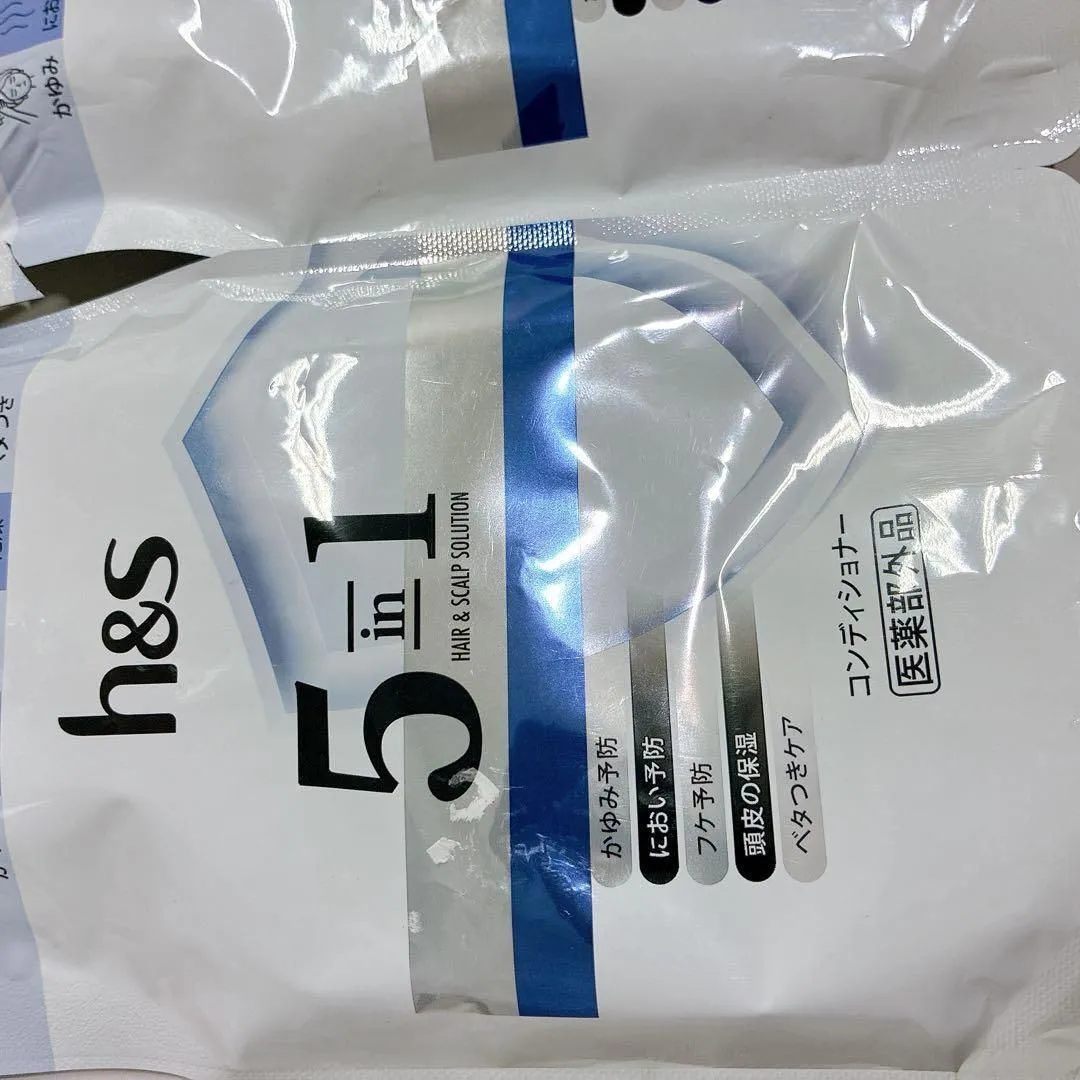 h&s 5in1 コンディショナー 詰め替え 290g 2個セット エイチアンドエス 頭皮ケア