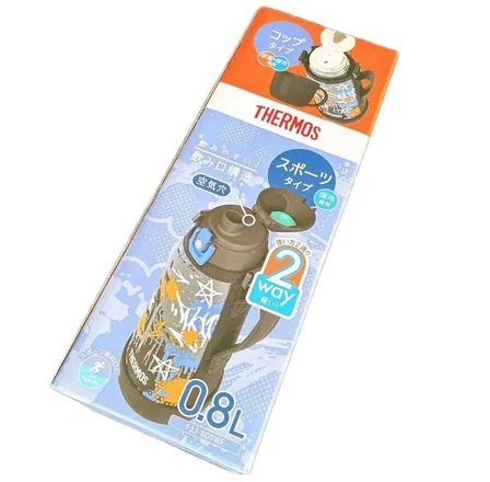 THERMOS サーモス 真空断熱2wayボトル 0.8L FJJ-801WF 男の子 キッズ 子供