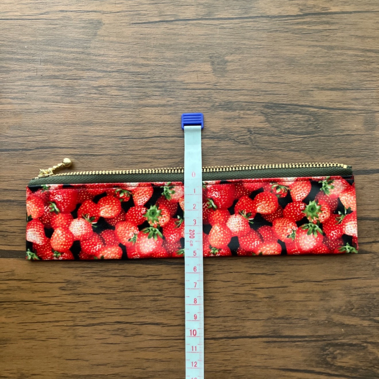 ハンドメイド　軽くてスリムなラミネートペンケース