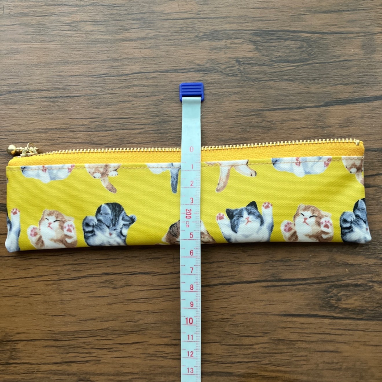 ハンドメイド　軽くてスリムなラミネートペンケース