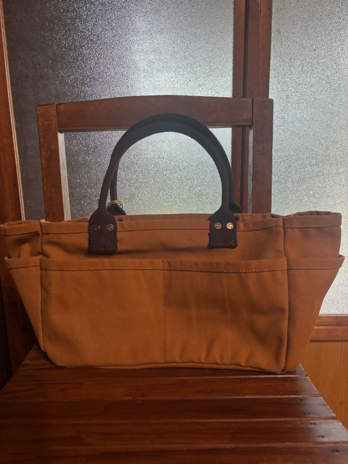 🤎 お出かけセット👜 トートバッグ・ ミニポーチ・メガネケースの3点セット🎁